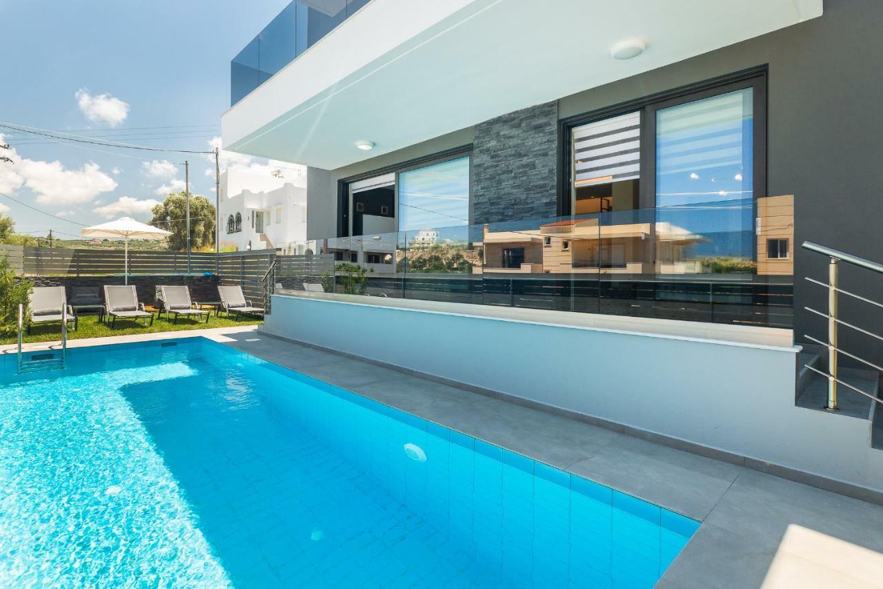 Nisos Villa, Pool & Heated Spawhirlpool, Walking To Beach, By Thinkvilla Sfáka Exteriér fotografie